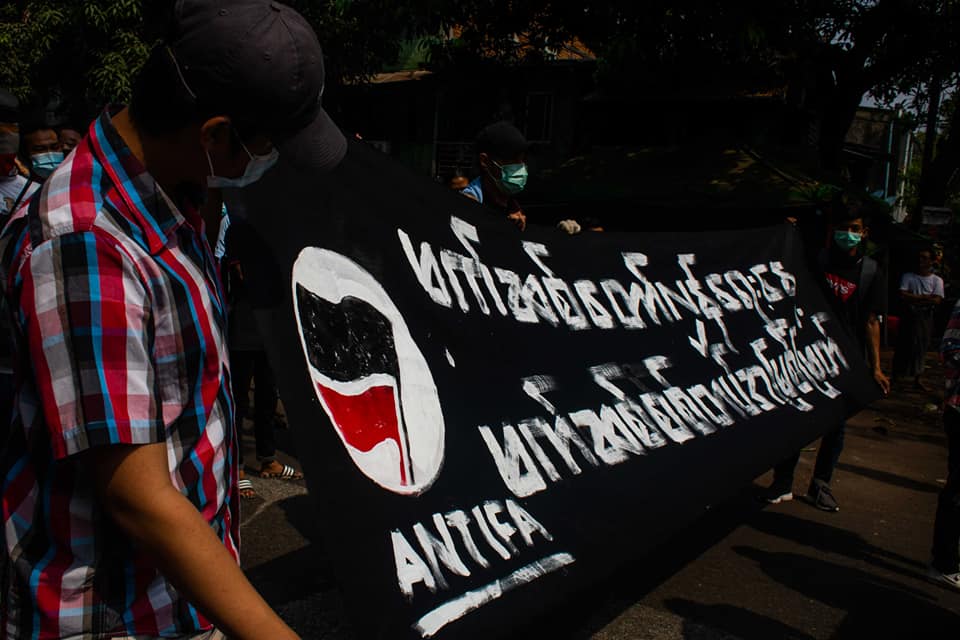 antifa Myanmar 27 3 1