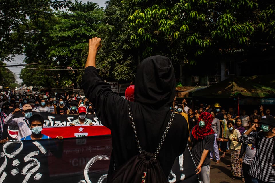 antifa Myanmar 27 3 2